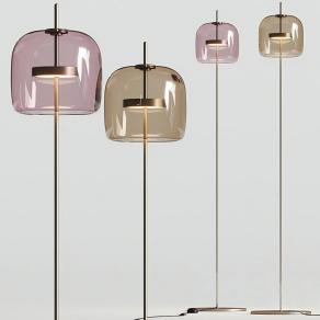 现代玻璃落地灯